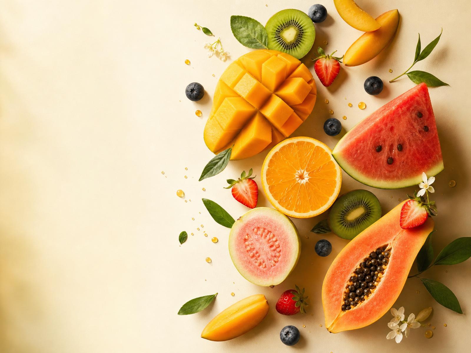 Fresh fruit composition
